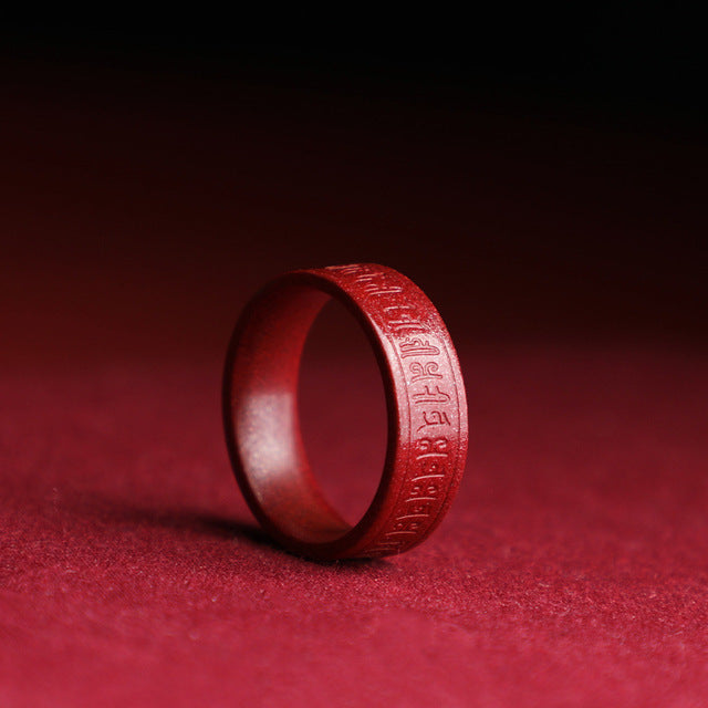 Feng Shui Cinnabar Ring