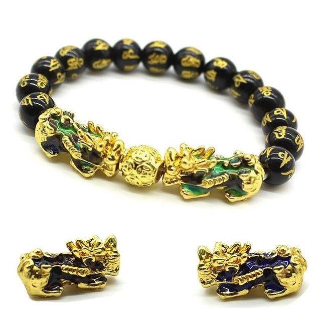 Feng Shui Gold-Plating Pi Xiu Bracelet