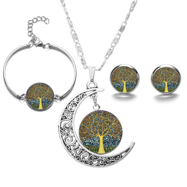 Tree of Life Jewelry Set