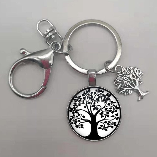 Tree of Life Statement Keychain