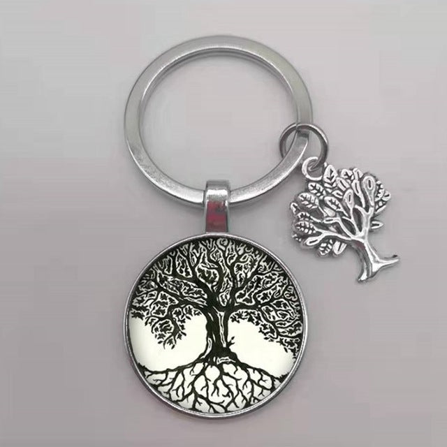 Tree of Life Statement Keychain