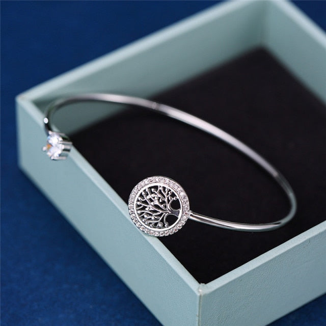 Tree of Life Bangle | Growth Charm