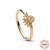 Celestial Moon Sun Stackable Ring