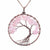 7 Chakra Natural Stone Tree of Life Necklace