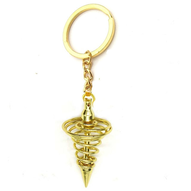 Pendulum for Dowsing Healing Pyramid Hand Pendant / Necklace