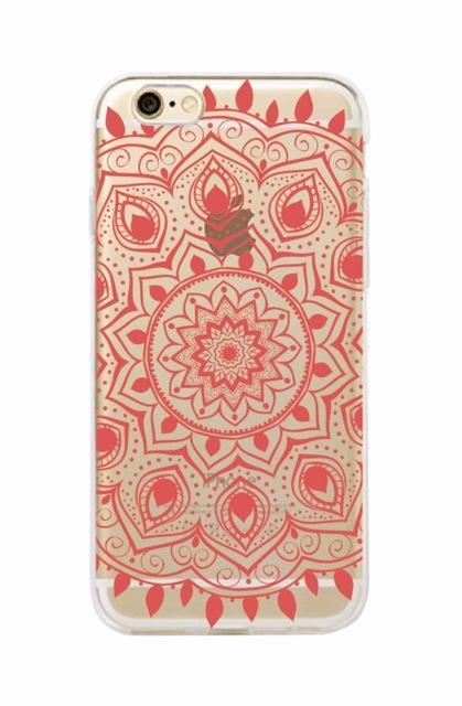 Mandala Ethnic Soft Phone Case For iPhone