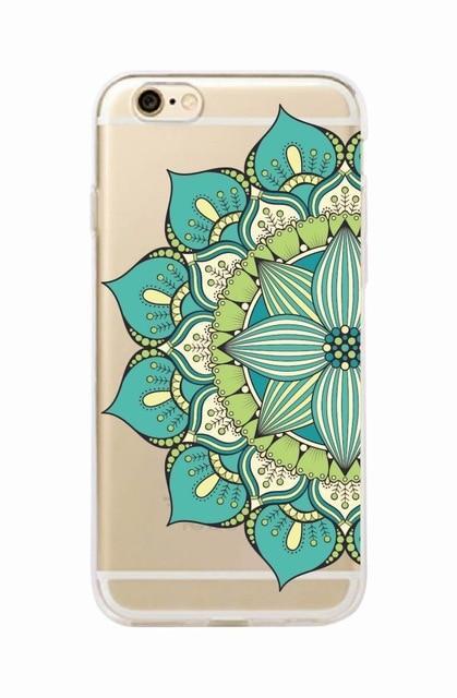 Mandala Ethnic Soft Phone Case For iPhone