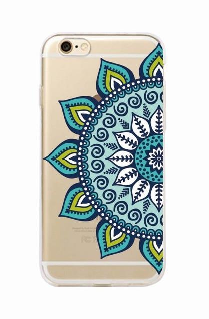 Mandala Ethnic Soft Phone Case For iPhone