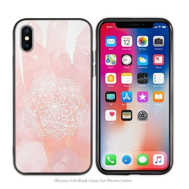 Soft Mandala Chakra Silicone Phone Cases
