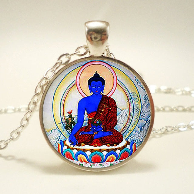 Chakra Glass Cabochon Buddhism