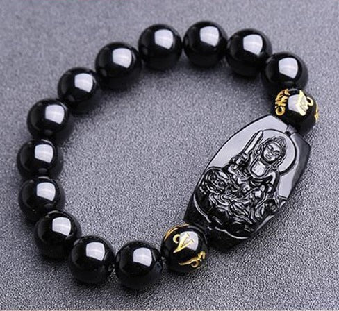 Black Buddha Healing Energy Bracelet