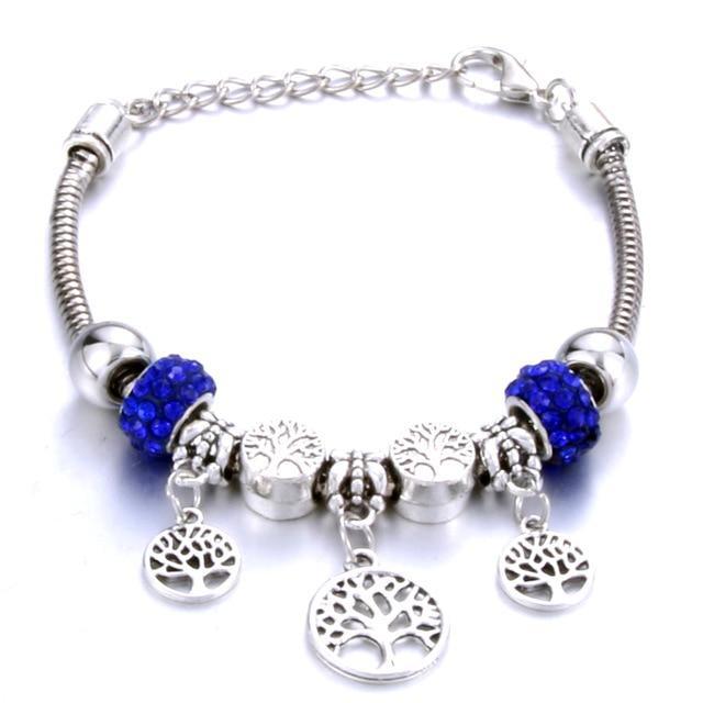 Antique Tree of Life Charm Bracelets Adjustable Lucky Charm Women Bracelet