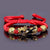 Lucky Pixiu Braided Rope Temperature Changing Color Bracelet