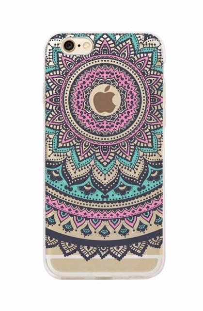 Mandala Ethnic Soft Phone Case For iPhone