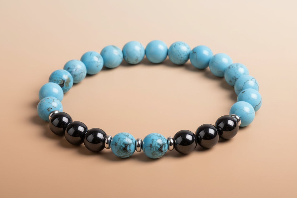 Hematite Mala | Strength Anchor