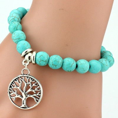 Tree of Life Boho Charm Bracelet