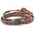 3 Strands Wrap Natural Stones Charm Bracelet Crystal Women Buddha Bracelet